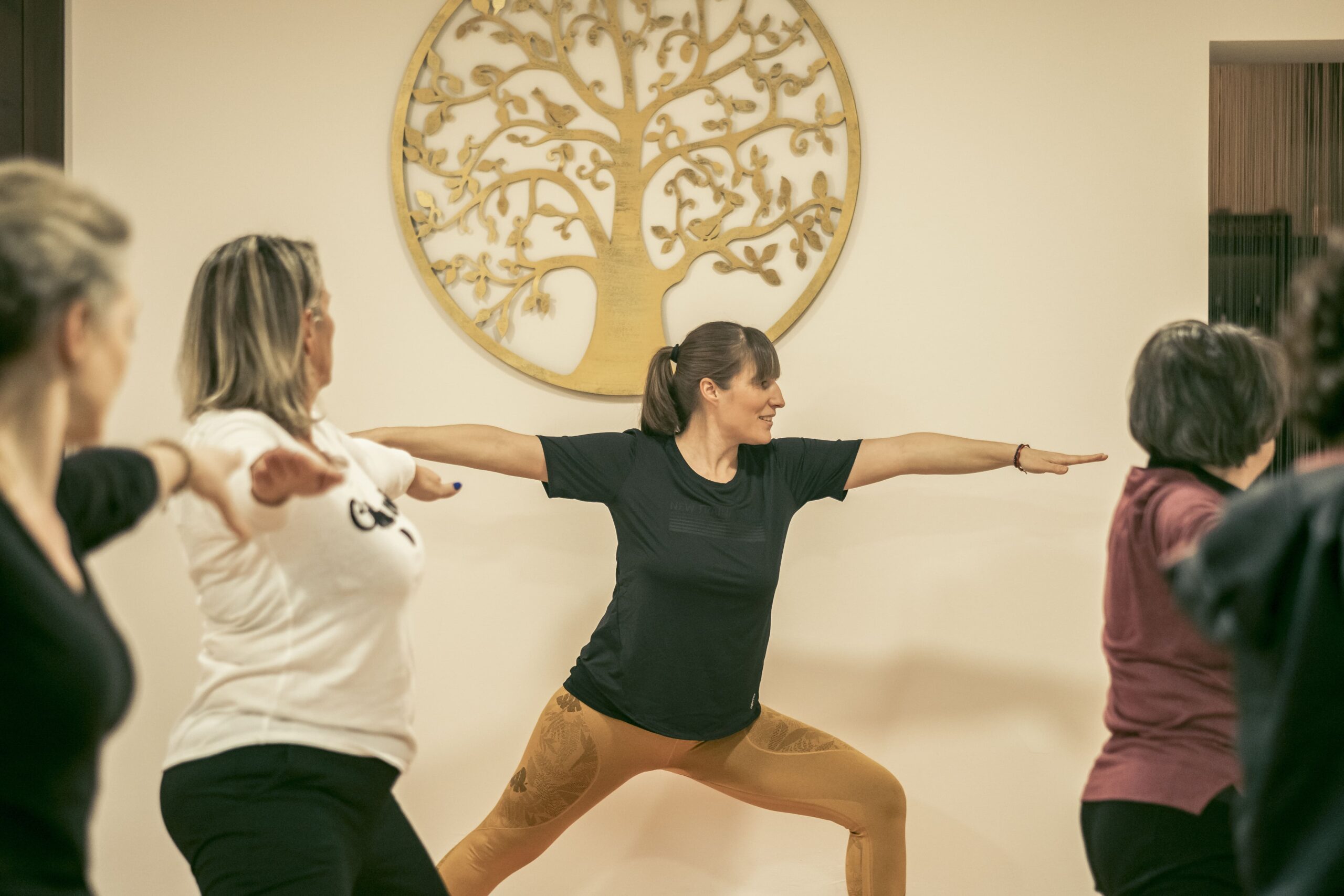 Clases de yoga en el Centro Ayurveda de Santa Coloma de Farners